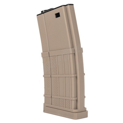 Mid-Cap 130rds PolyMag Magazine for M4 AEG - TAN [ACM]
