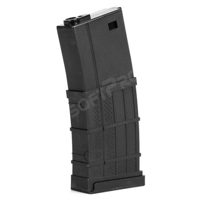 Magazine Mid-Cap 130rds PolyMag for M4 AEG - Preto [ACM]