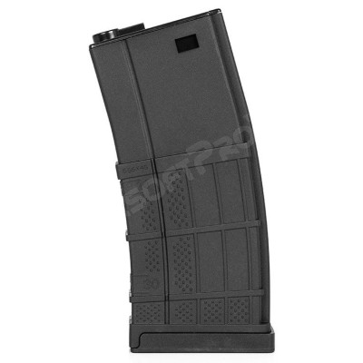 Magazine Mid-Cap 130rds PolyMag for M4 AEG - Preto [ACM]