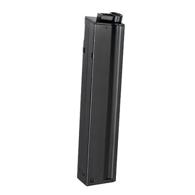Straight Mid-Cap 120rds MP5 Series Magazine - Black [Cyma]