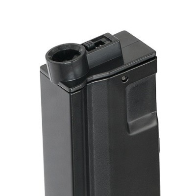 Straight Mid-Cap 120rds MP5 Series Magazine - Black [Cyma]