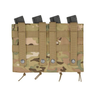 MOLLE Speed Quad MP5/SMG Magazine Pouch - CP Camo [8FIELDS]