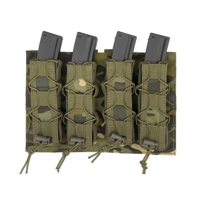 MOLLE Speed Quad MP5/SMG Magazine Pouch - CP Green [8FIELDS]