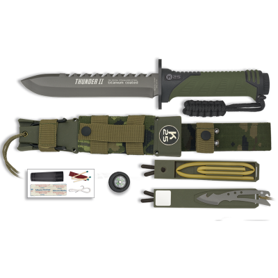 Faca Sobrevivência Thunder II Serie Energy - Verde 32134 [K25]
