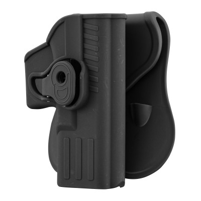 Coldre Polímero Rigido p/ G17 - Preto [BO Manufacture]