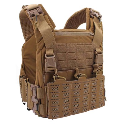 Colete QR Plate Carrier Drake MK5 - Coyote [Corso]