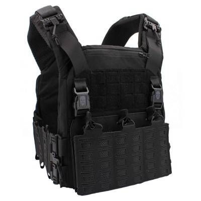 Colete QR Plate Carrier Drake MK5 - Preto [Corso]