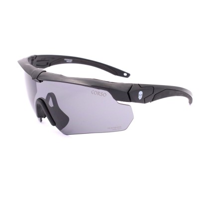 Óculos Revenge Gunner 3 Lentes - Preto [Corso]