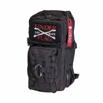 Rogue Molle Backpack 14L w/ Carabiner - Black [Corso]