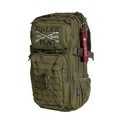 Mochila Rogue Molle 14L c/ Mosquetão - Olive Drab [Corso]