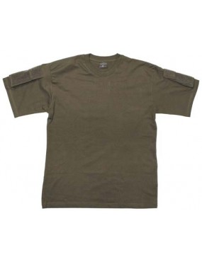 US T-Shirt with sleeve pockets - OD [MFH]