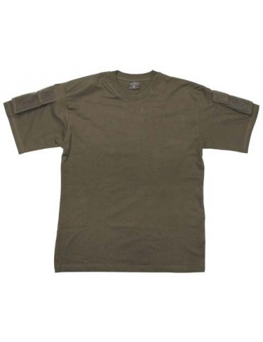 US T-Shirt with sleeve pockets - OD [MFH]