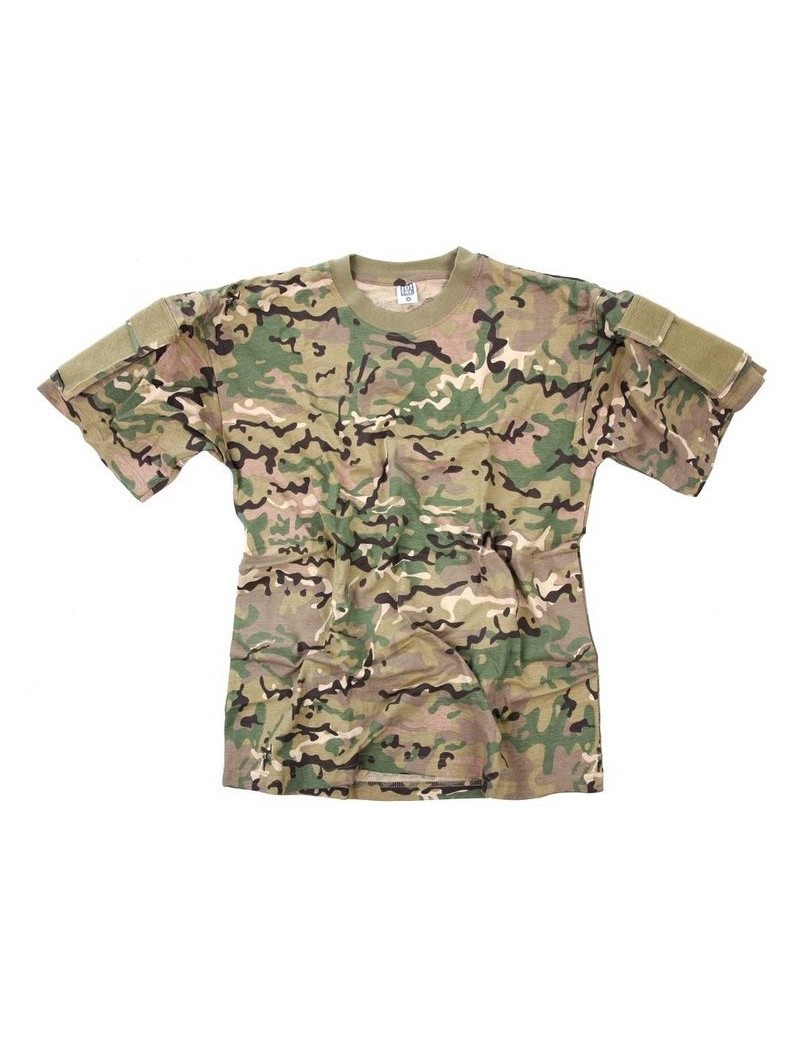 US T-Shirt, Multicam, with sleeve pockets