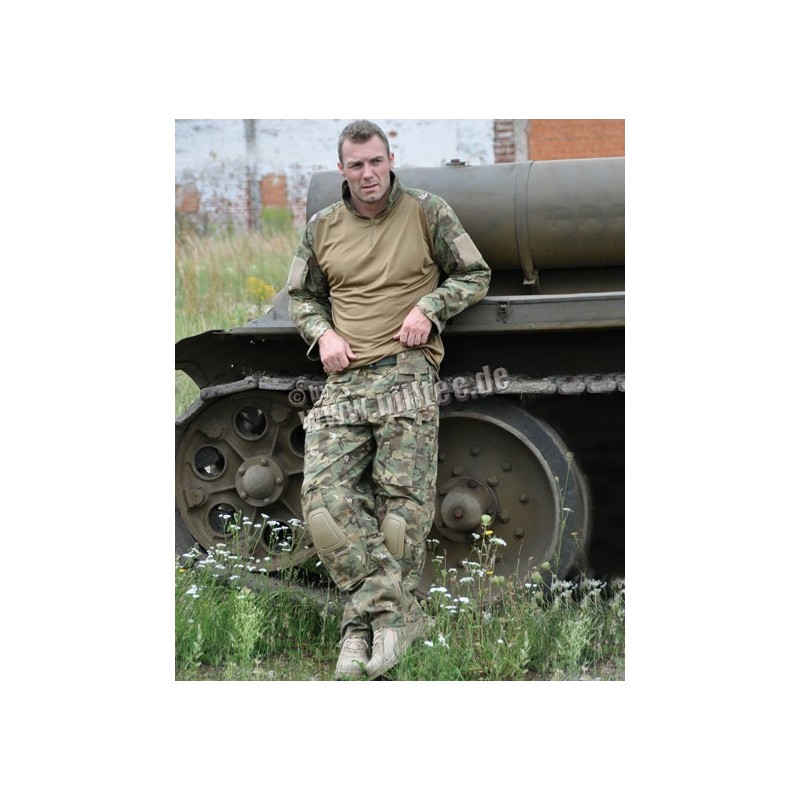 Pantaloni Combat Mil-Tec Warrior Digital W - Unisex In Poliestere, Taglio Moderno Per Massima Libertà Di Movimento