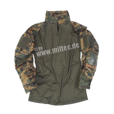 Combat Shirt Warrior Digital W/L (Mil-tec)
