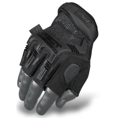 Luvas M-Pact Meios Dedos Pretas [Mechanix]