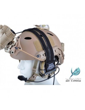 Z004 Conversion Kit for Tactical Helmet and Sordin Headset - Black