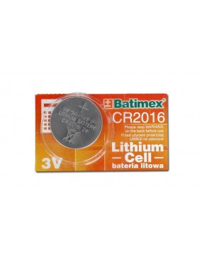 Pilha Lithium 3V CR2016 [Batimex]