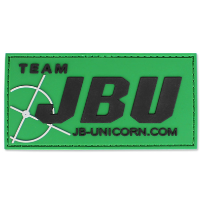Patch 3D PVC Team JBU - Verde