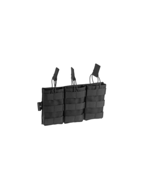 5.56 Triple Direct Action Mag Pouch - Preto [Invader Gear]