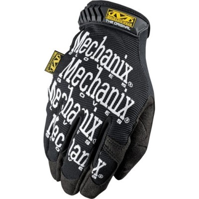 Luvas Original Pretas / Letras Brancas [Mechanix]