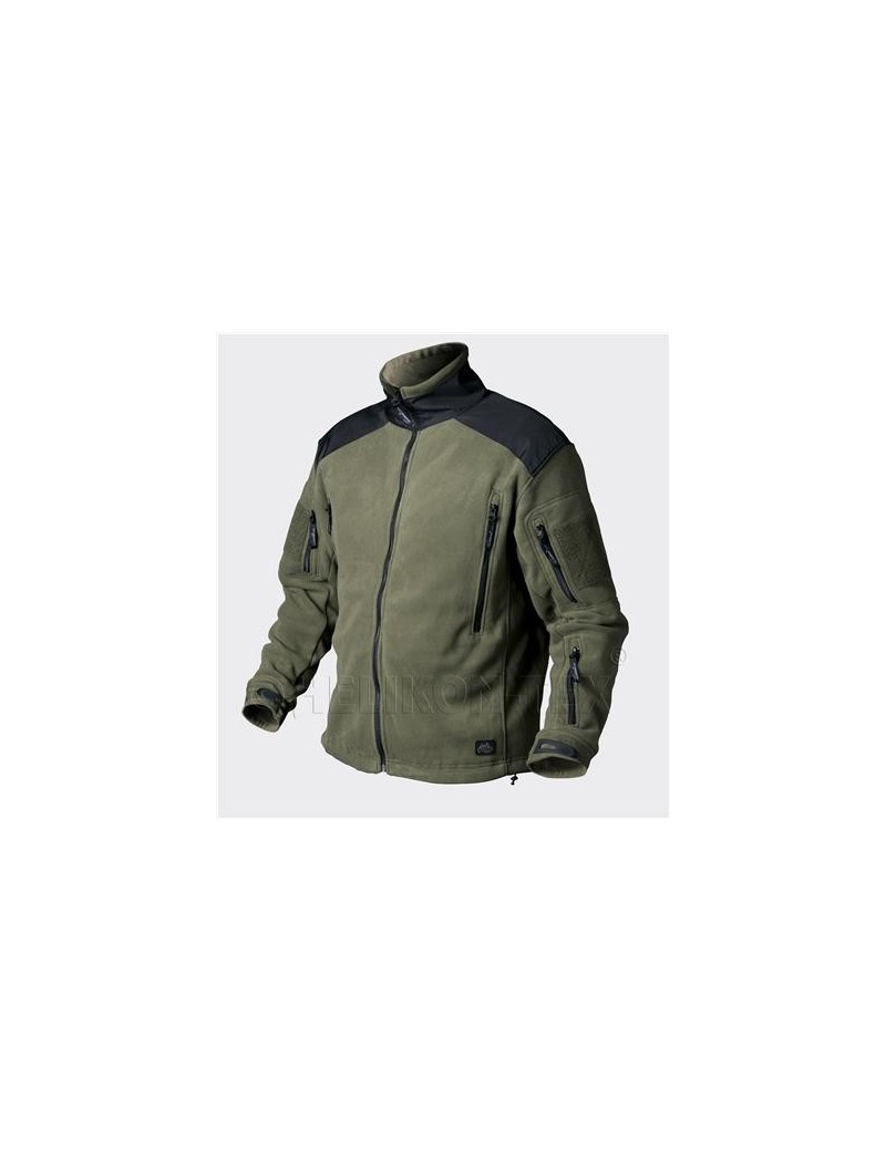 LIBERTY Jacket - Double Fleece - Olive/Black   [Helikon-Tex]