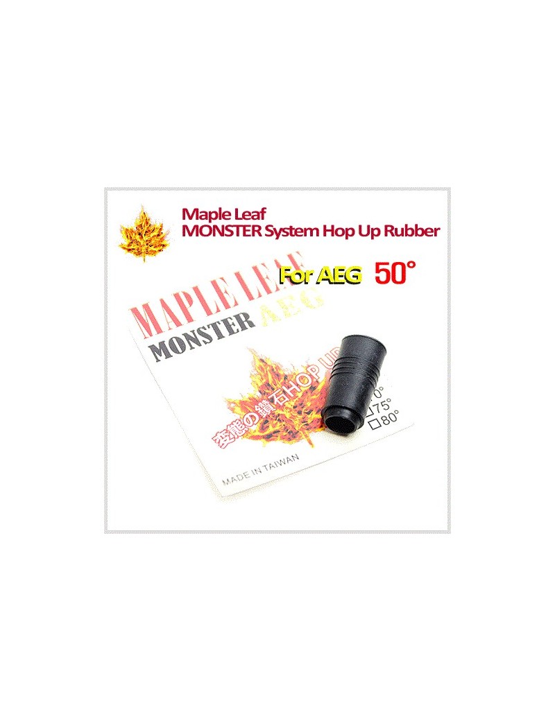 Borracha Hop Up Monster AEG 50º [Maple Leaf]