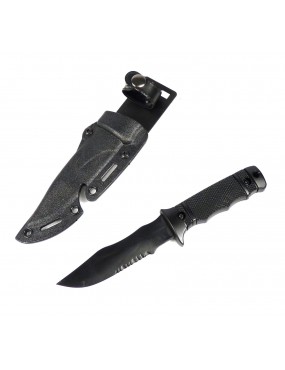 Rubber Knife with Hard Holster TD014 - Preto [CCCP Accessories]