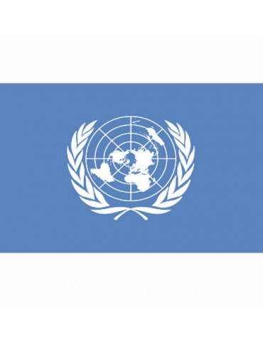Bandeira Poliester UN [Fosco]
