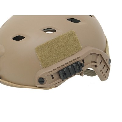 Kit Adaptador de Acessórios para Capacete com Rails - Preto [FMA]