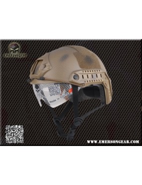 Capacete Fast Helmet MH c/ Goggles - Navy Seal [Emerson]