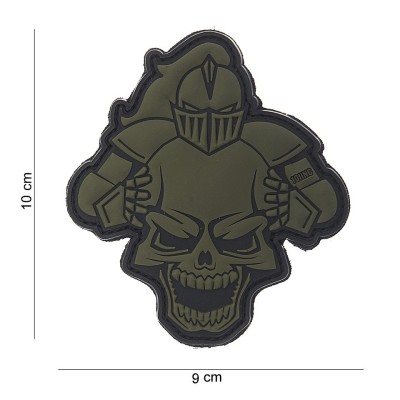 Patch 3D PVC Knight - Green