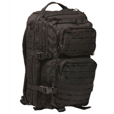 Mochila US Assault Pack LG Laser Cut - Preta [Mil-Tec]