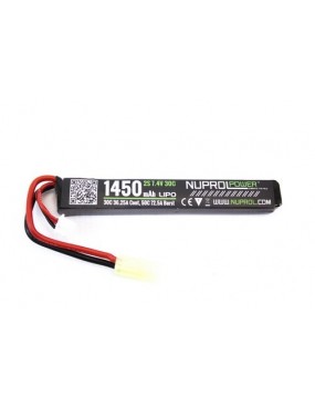 Bateria Li-Po 7.4V 1450mAh 30C Stick [Nuprol]