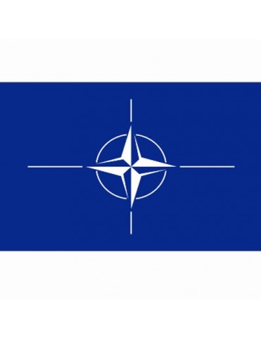 Bandeira Poliester NATO [Fosco]