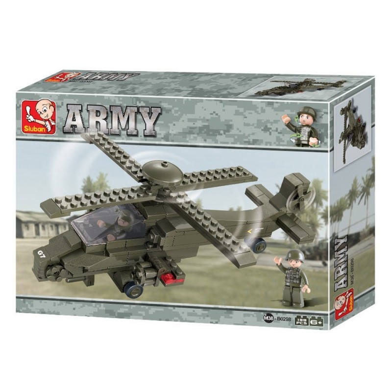 Buy Sluban Police Assault Helicopter M38-B0651 Online at Low Prices in