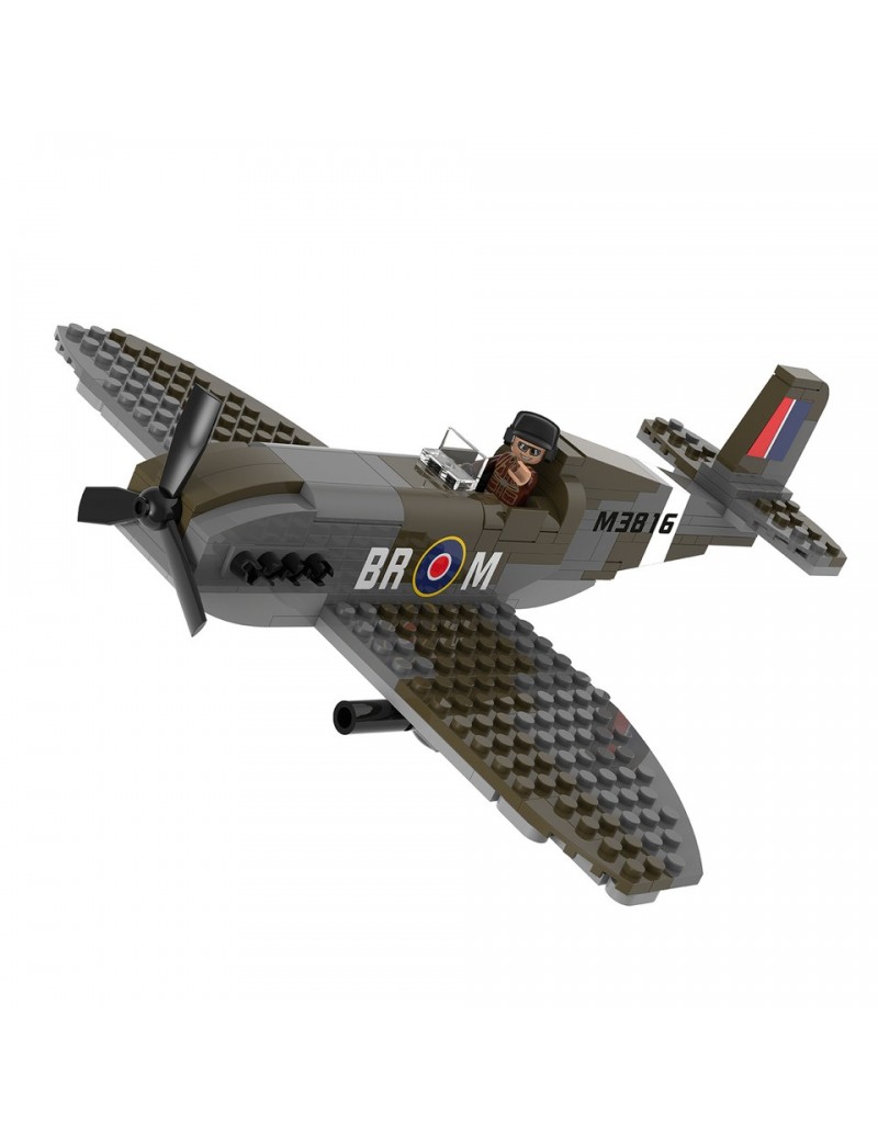 Sluban WWII Supermarine Spitfire M38-70071