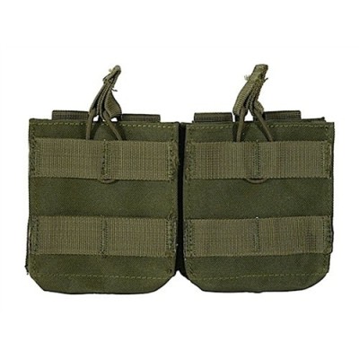 Condor Open Top Double M14 Mag Pouch Green OD