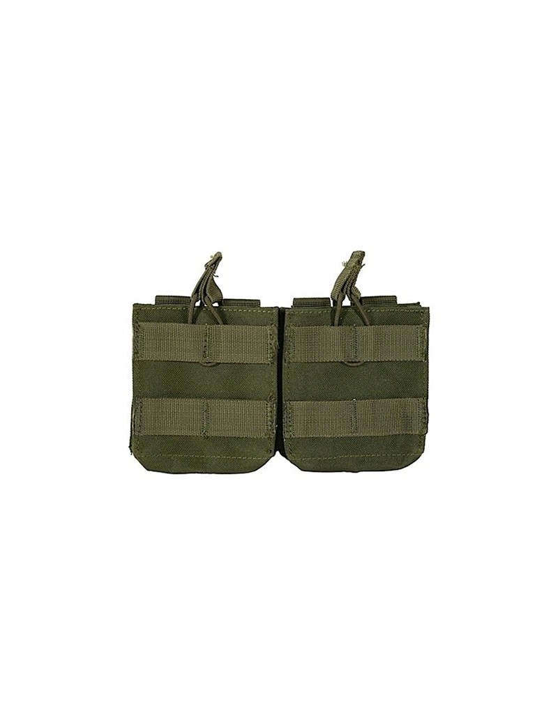 Condor Open Top Double M14 Mag Pouch Green OD