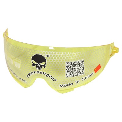 Lente Substituição para Capacete FAST c/ Goggles - Amarela [Emerson]