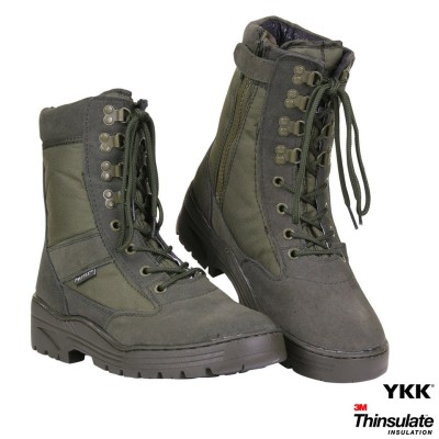 Botas Sniper Verdes c/ Fecho YKK [Fostex]