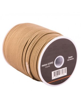Paracord 3mm Rolo 100m - Coyote [Kombat]