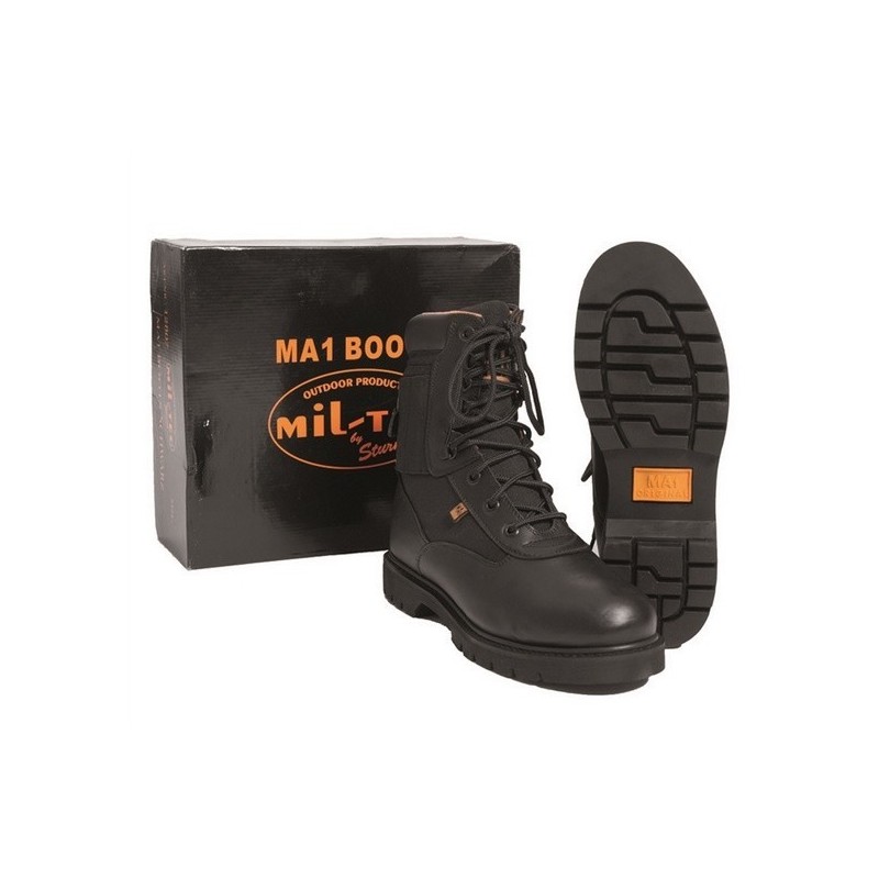 MA1 Boots Black Mil Tec 
