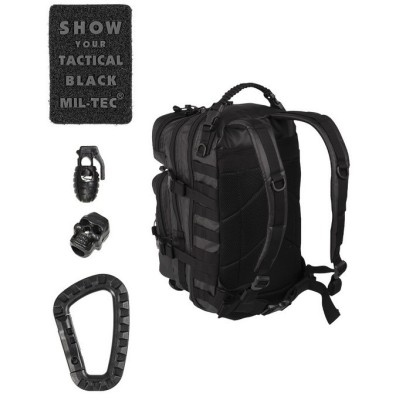 Mochila US Assault Pack SM Tactical - Preta [Mil-Tec]