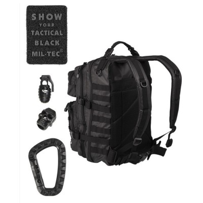 Mochila US Assault Pack LG Tactical - Preta [Mil-Tec]