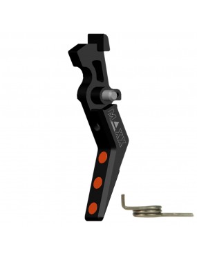 CNC Aluminium Advanced Trigger - Style A Black [Maxx Model]