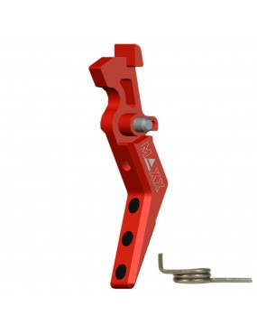 CNC Aluminium Advanced Trigger - Style A Red [Maxx Model]