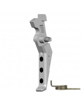CNC Aluminium Advanced Trigger - Style E Silver [Maxx Model]