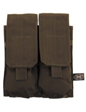 Double Mag Pouch, "Molle", OD green [MFH]