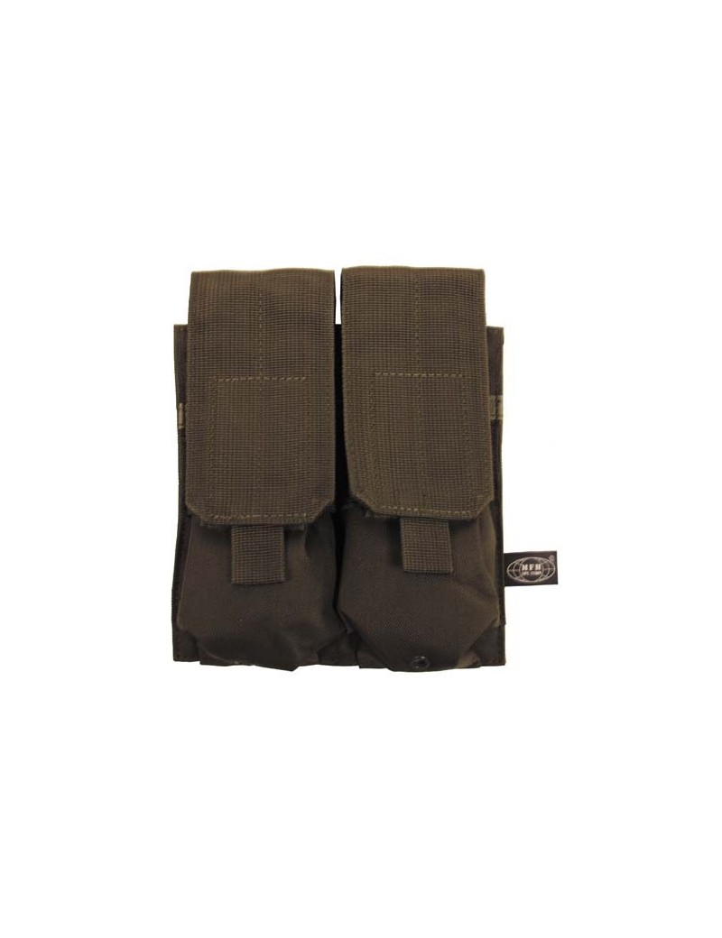 Double Mag Pouch, "Molle", OD green [MFH]